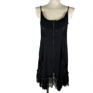 Sun Light Black Gothic Glam Dress